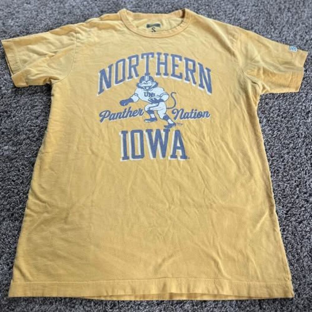 UNI graphic tee yellow